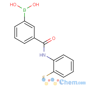 CAS No:874288-35-4 [3-[(2-fluorophenyl)carbamoyl]phenyl]boronic acid