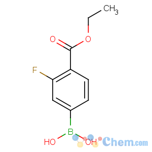 CAS No:874288-38-7 (4-ethoxycarbonyl-3-fluorophenyl)boronic acid