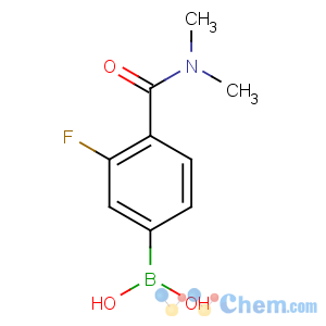 CAS No:874289-13-1 [4-(dimethylcarbamoyl)-3-fluorophenyl]boronic acid