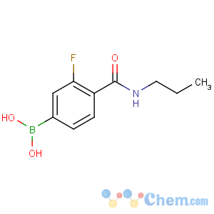 CAS No:874289-15-3 [3-fluoro-4-(propylcarbamoyl)phenyl]boronic acid