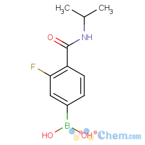 CAS No:874289-16-4 [3-fluoro-4-(propan-2-ylcarbamoyl)phenyl]boronic acid