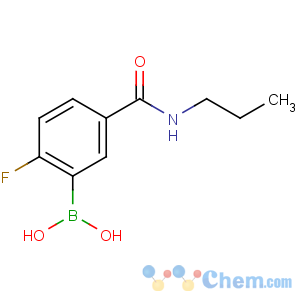 CAS No:874289-48-2 [2-fluoro-5-(propylcarbamoyl)phenyl]boronic acid