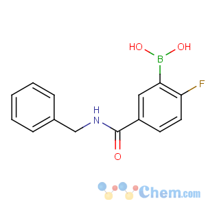 CAS No:874289-53-9 [5-(benzylcarbamoyl)-2-fluorophenyl]boronic acid