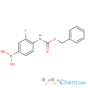 CAS No:874290-60-5 [3-fluoro-4-(phenylmethoxycarbonylamino)phenyl]boronic acid