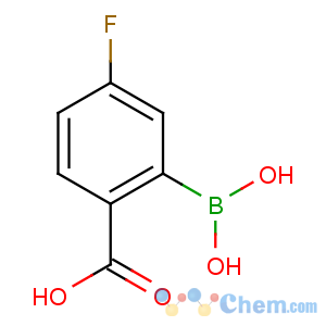 CAS No:874290-62-7 2-borono-4-fluorobenzoic acid