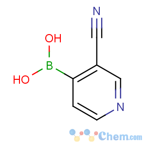 CAS No:874290-89-8 (3-cyanopyridin-4-yl)boronic acid