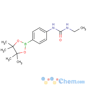 CAS No:874291-00-6 1-ethyl-3-[4-(4,4,5,5-tetramethyl-1,3,2-dioxaborolan-2-yl)phenyl]urea