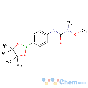 CAS No:874297-84-4 1-methoxy-1-methyl-3-[4-(4,4,5,5-tetramethyl-1,3,<br />2-dioxaborolan-2-yl)phenyl]urea