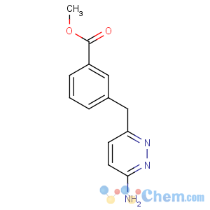 CAS No:874338-90-6 methyl 3-[(6-aminopyridazin-3-yl)methyl]benzoate