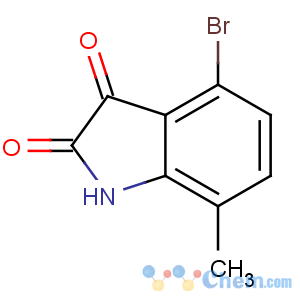 CAS No:874375-17-4 4-bromo-7-methyl-1H-indole-2,3-dione
