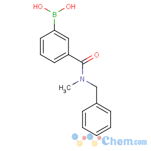 CAS No:874460-01-2 [3-[benzyl(methyl)carbamoyl]phenyl]boronic acid