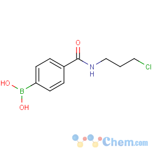 CAS No:874460-03-4 [4-(3-chloropropylcarbamoyl)phenyl]boronic acid