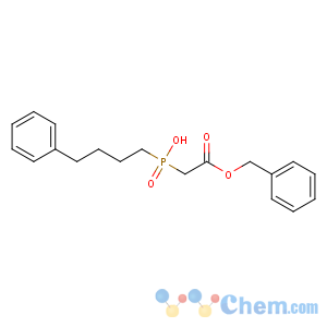 CAS No:87460-09-1 (2-oxo-2-phenylmethoxyethyl)-(4-phenylbutyl)phosphinic acid