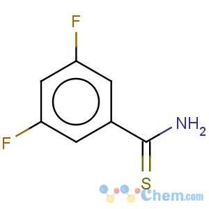 CAS No:874791-10-3 Benzenecarbothioamide,3,5-difluoro-