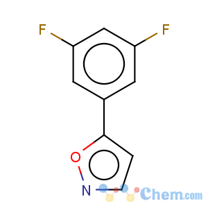 CAS No:874800-58-5 Isoxazole,5-(3,5-difluorophenyl)-