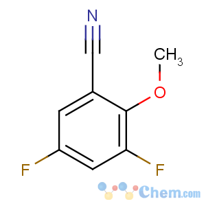 CAS No:874804-08-7 3,5-difluoro-2-methoxybenzonitrile