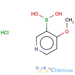 CAS No:874959-97-4 Boronic acid,(4-methoxy-3-pyridinyl)-, hydrochloride (9CI)