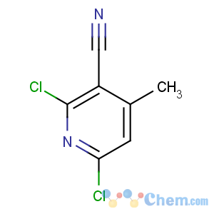 CAS No:875-35-4 2,6-dichloro-4-methylpyridine-3-carbonitrile