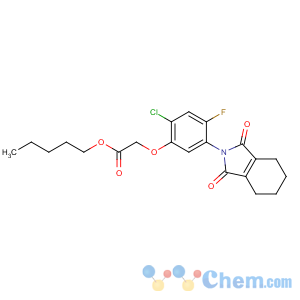 CAS No:87546-18-7 pentyl<br />2-[2-chloro-5-(1,3-dioxo-4,5,6,<br />7-tetrahydroisoindol-2-yl)-4-fluorophenoxy]acetate