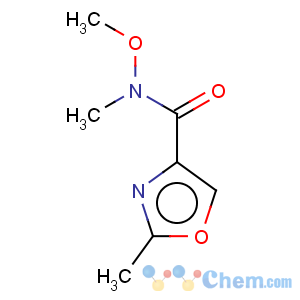 CAS No:875553-59-6 N-methoxy-N,2-dimethyl-oxazole-4-carboxamide