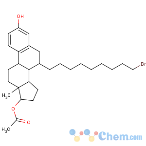 CAS No:875573-66-3 [(7R,8R,9S,13S,14S,17S)-7-(9-bromononyl)-3-hydroxy-13-methyl-6,7,8,9,11,<br />12,14,15,16,17-decahydrocyclopenta[a]phenanthren-17-yl] acetate