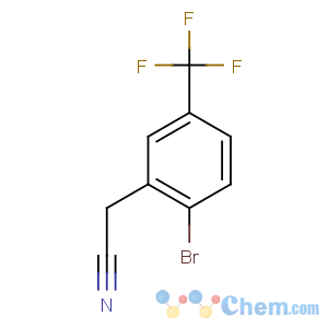 CAS No:875664-34-9 2-[2-bromo-5-(trifluoromethyl)phenyl]acetonitrile