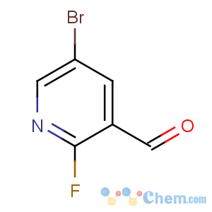 CAS No:875781-15-0 5-bromo-2-fluoropyridine-3-carbaldehyde