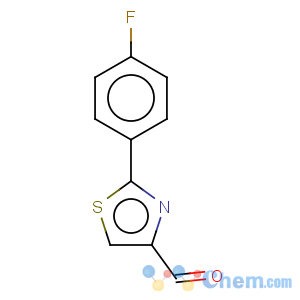 CAS No:875858-80-3 4-Thiazolecarboxaldehyde,2-(4-fluorophenyl)-