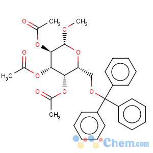 CAS No:87591-35-3 b-D-Galactopyranoside, methyl6-O-(triphenylmethyl)-, triacetate (9CI)