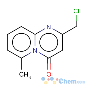 CAS No:87591-74-0 4H-Pyrido[1,2-a]pyrimidin-4-one,2-(chloromethyl)-6-methyl-