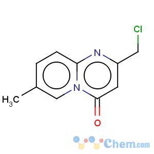 CAS No:87591-79-5 4H-Pyrido[1,2-a]pyrimidin-4-one,2-(chloromethyl)-7-methyl-