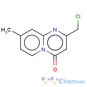 CAS No:87591-84-2 4H-Pyrido[1,2-a]pyrimidin-4-one,2-(chloromethyl)-8-methyl-