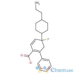 CAS No:87592-61-8 4-fluoro-2-phenyl-4-(4-propylcyclohexyl)cyclohexa-1,<br />5-diene-1-carboxylate