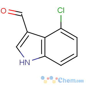 CAS No:876-72-2 4-chloro-1H-indole-3-carbaldehyde