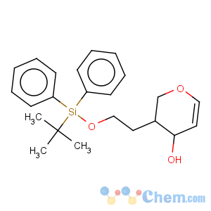 CAS No:87614-59-3 3-[2-(tert-butyl-diphenyl-silanyloxy)-ethyl]-3,4-dihydro-2h-pyran-4-ol