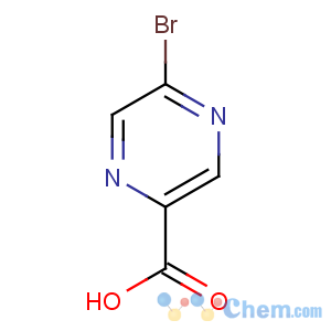 CAS No:876161-05-6 5-bromopyrazine-2-carboxylic acid