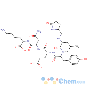 CAS No:87620-09-5 L-Lysine,5-oxo-L-prolyl-L-leucyl-L-tyrosyl-L-a-glutamyl-L-asparaginyl-