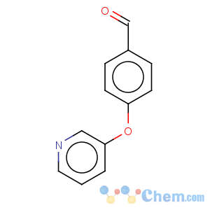 CAS No:87626-41-3 Benzaldehyde,4-(3-pyridinyloxy)-