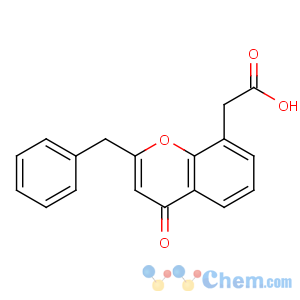 CAS No:87627-18-7 4H-1-Benzopyran-8-aceticacid, 4-oxo-2-(phenylmethyl)-