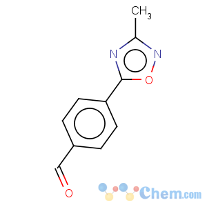 CAS No:876316-27-7 Benzaldehyde,4-(3-methyl-1,2,4-oxadiazol-5-yl)-