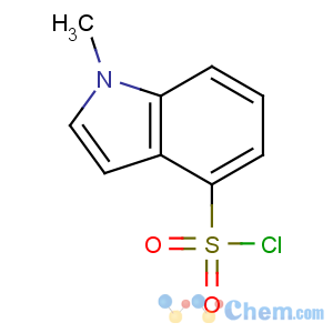 CAS No:876316-36-8 1-methylindole-4-sulfonyl chloride
