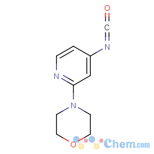 CAS No:876316-43-7 4-(4-isocyanatopyridin-2-yl)morpholine