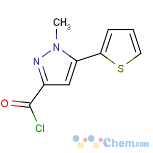 CAS No:876316-46-0 1-methyl-5-thiophen-2-ylpyrazole-3-carbonyl chloride