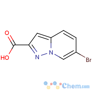 CAS No:876379-74-7 6-bromopyrazolo[1,5-a]pyridine-2-carboxylic acid