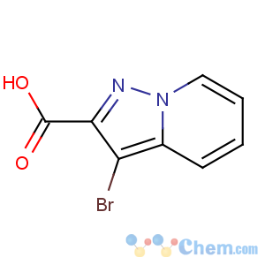 CAS No:876379-77-0 3-bromopyrazolo[1,5-a]pyridine-2-carboxylic acid