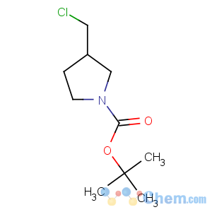CAS No:876589-13-8 tert-butyl 3-(chloromethyl)pyrrolidine-1-carboxylate