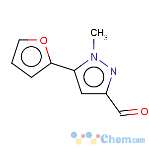 CAS No:876728-40-4 1H-Pyrazole-3-carboxaldehyde,5-(2-furanyl)-1-methyl-