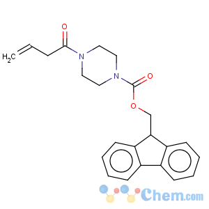 CAS No:876728-43-7 1-Piperazinecarboxylicacid, 4-(1-oxo-3-buten-1-yl)-, 9H-fluoren-9-ylmethyl ester
