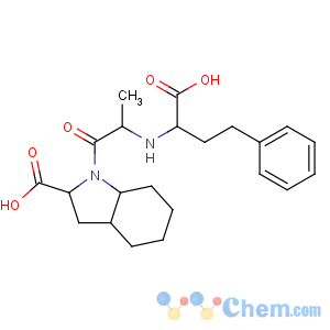 CAS No:87679-71-8 (2S,3aR,<br />7aS)-1-[(2S)-2-[[(1S)-1-carboxy-3-phenylpropyl]amino]propanoyl]-2,3,3a,<br />4,5,6,7,7a-octahydroindole-2-carboxylic acid