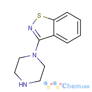 CAS No:87691-87-0 3-piperazin-1-yl-1,2-benzothiazole